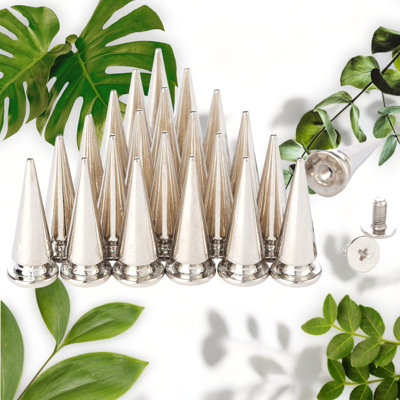 Bullet Tree Spike Studs 25MM, 20 Sets