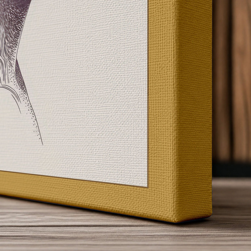 Print, 30x20 - 76.2 x 50.8 cm, Ochre Border