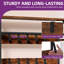 Hall Tree 120cm Wide with Bench and Shoe Storage-1068272666