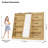 ON SALE!  5-Tier Kids Bookshelf with Storage Pockets-1567573885