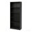 5-Tier Bookshelves Storage Cabinet Black