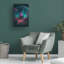Art mural sur toile tendue - «Onyx Abyss Series 2g», art mural pour salon, chambre à coucher ou bureau - Wumples - 22 x 32