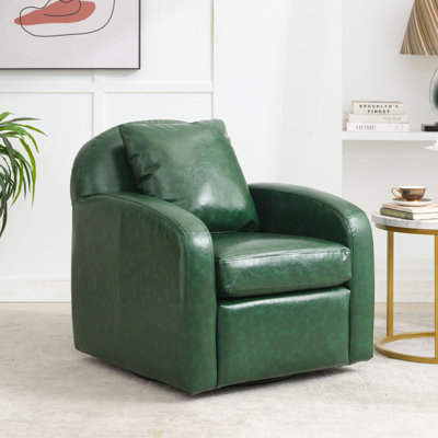 Fauteuil pivotant rembourré Oaklynd