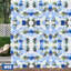 Panneaux muraux fleurs artificielles, panneaux muraux fleurs 6PCS, décoration murale fleurs artificielles 