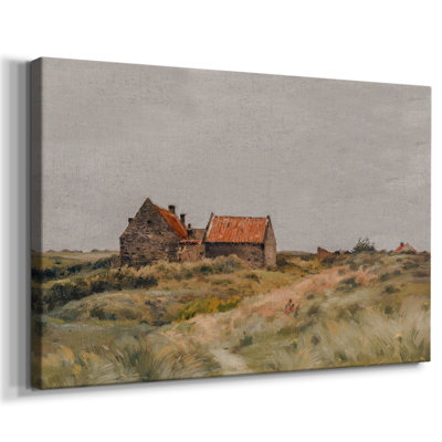 Paysages rétro-CMXC -Galerie enveloppée Cavas