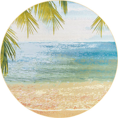 Multi Provincetown Indoor/Outdoor Coastal Rug