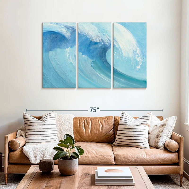 Senne Catch A Wave, 36" H x 57" W