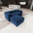 Chenille bleue
