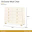 Fantosini 10-Drawer Mule Chest - Creamy Pearl