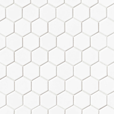 SAMPLE - Hex Porcelain Mosaic Tile