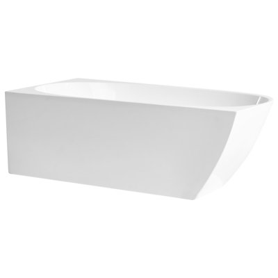 Maillet 800 mm W Corner Acrylic Bath