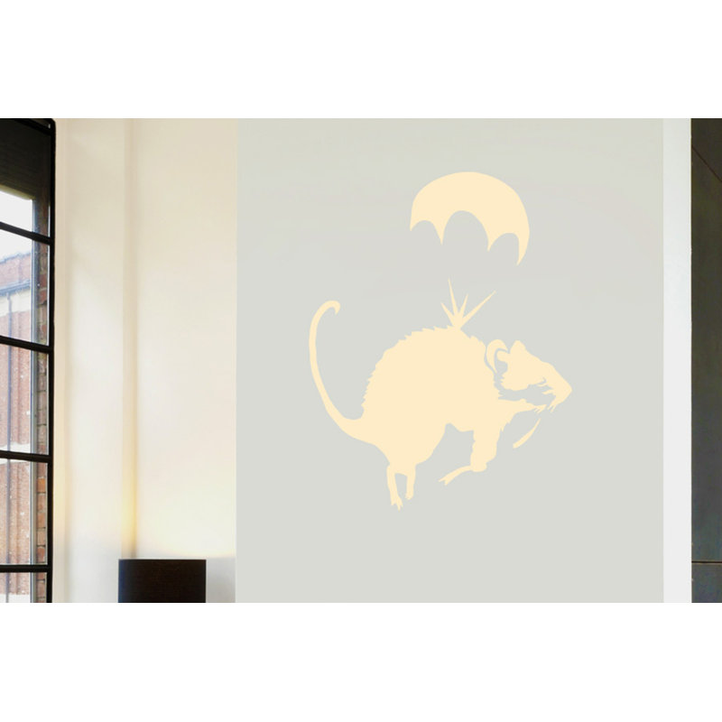 Animals Wall Decal, Beige, Medium