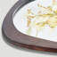 Asymmetrical Wood Framed Wall Accent Mirror-1369834240