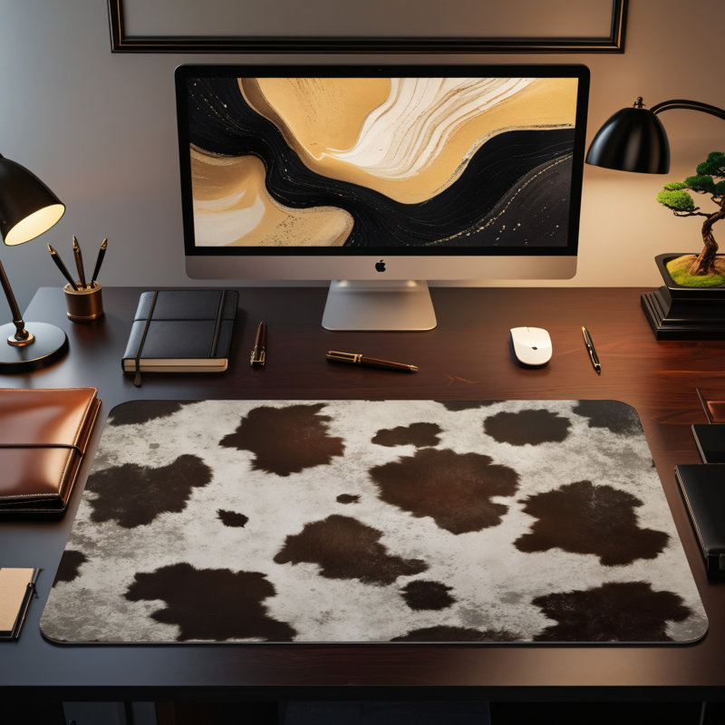 Polyester Desk Pad, 31.5x15.5