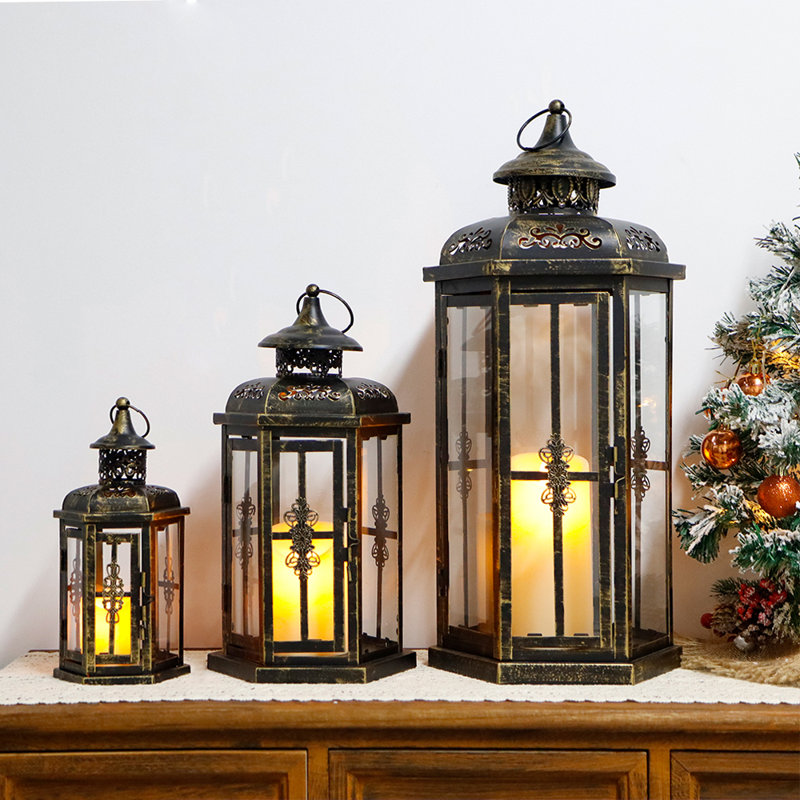 Metal Tabletop Lantern