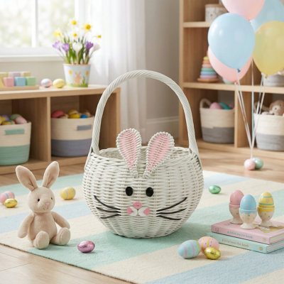 Panier en osier Bunny