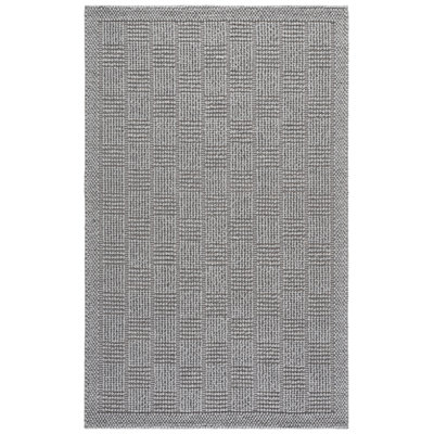 Natura Hand Woven Wool; Cotton; Recycled P.E.T Solid Color Indoor Rug