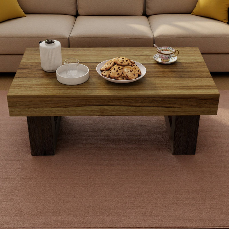 Table basse de 42 pouces en bois