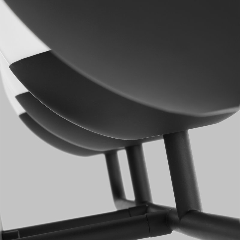 Alvin 4 - Light Vanity Light, Midnight Black