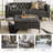 Brinna 2-Piece Tufted Living Room Set-653261473