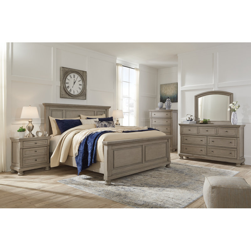Austinburg Sleigh Storage Bed, California King