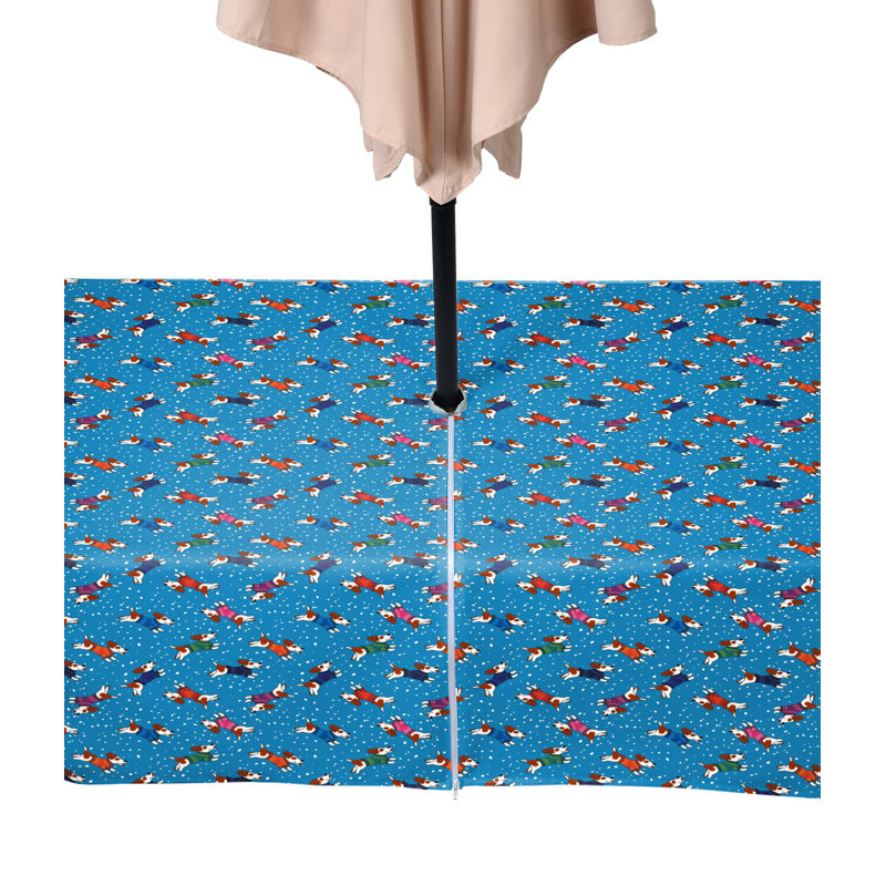 Geometric Tablecloth, 104" x 60"