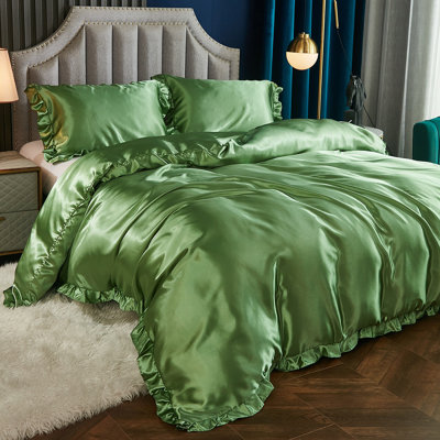 Polyester Satin Duvet Cover