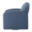 Fauteuil pivotant bleu Edie-2018366165