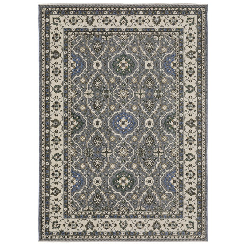 Suhaan Oriental Indoor Rug, Rectangle 9'10" x 12'10"