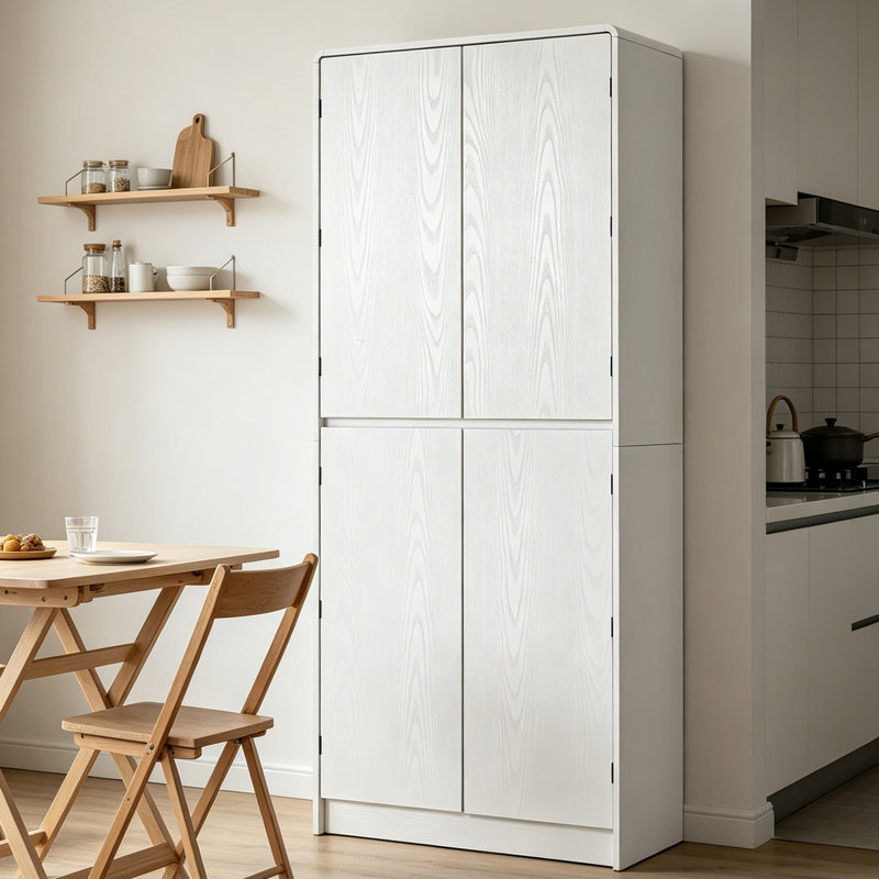 Armoire de cuisine 72 po Farmed, Blanc