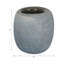 Vase en verre bleu 9 po-510341084