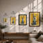 Fox in Repose Graphic - Framed Print-553354589-553354588