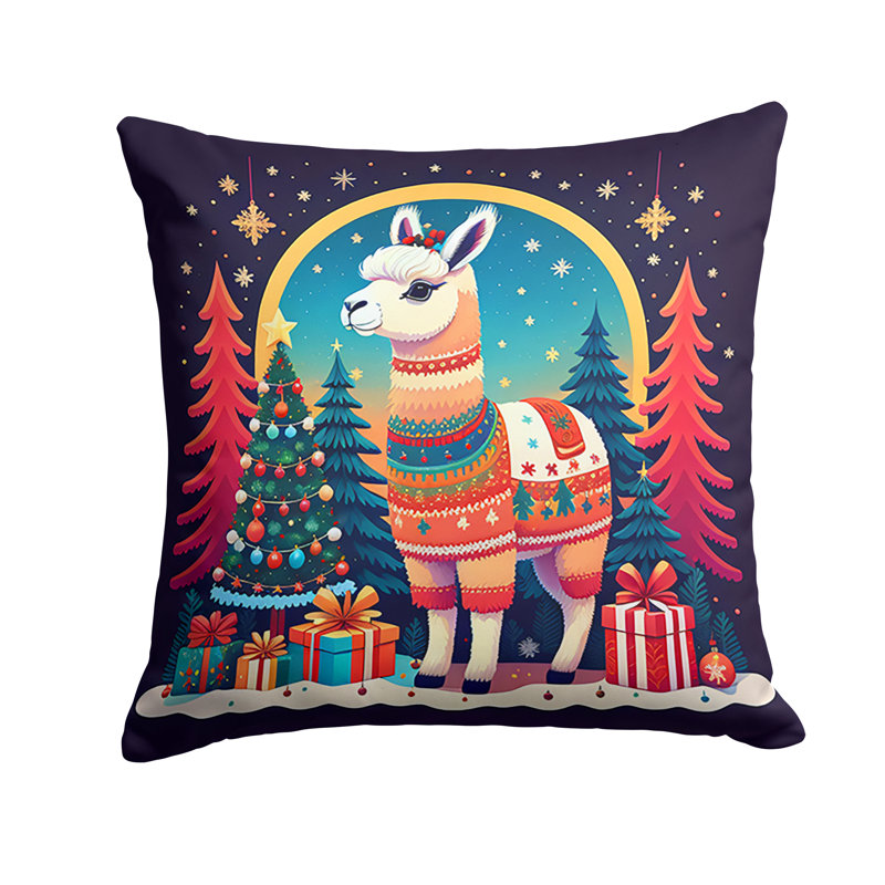  Coussin décoratif intérieur / extérieur en polyester Autre / Sans motif, 14 po x 14 po