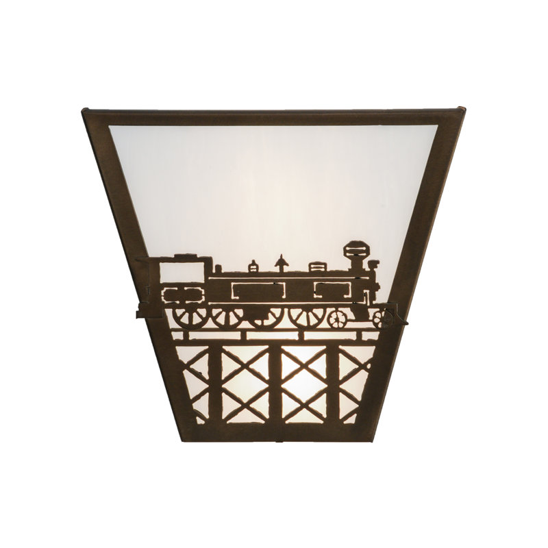 Rustic Lodge 2 - Light Flush Mounted Sconce