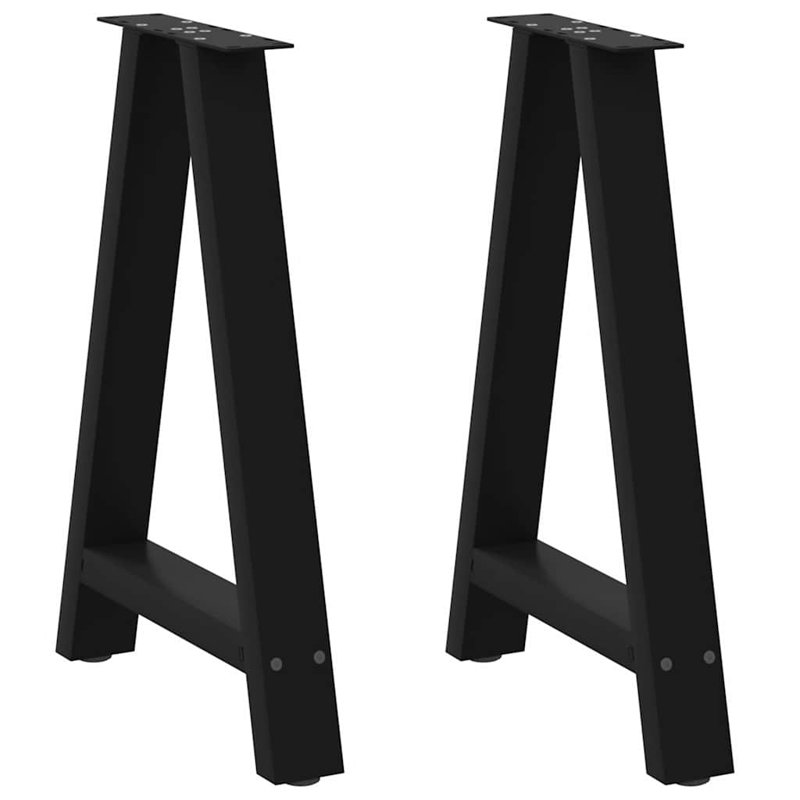 Sarbash Table Leg, Black, 73cm H x 60cm W