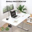 Bureau debout réglable Dojtcho Home Office-34296410-34296388