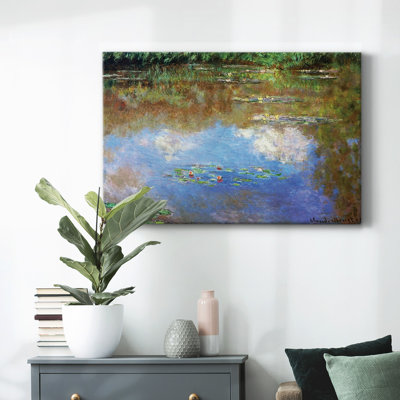 Water Lilies, The Clouds, 1903-Gallery Wrapped Canvas