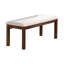 Banc en bois massif Aesara