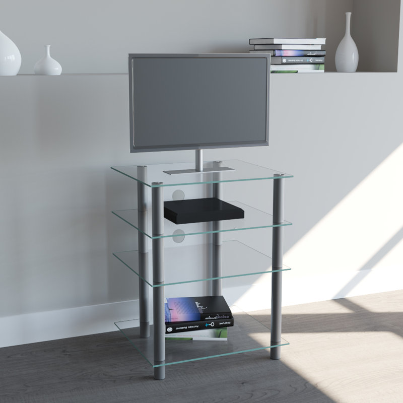 Fairmount Unfinished TV Stand for TVs up to 24, Transparent