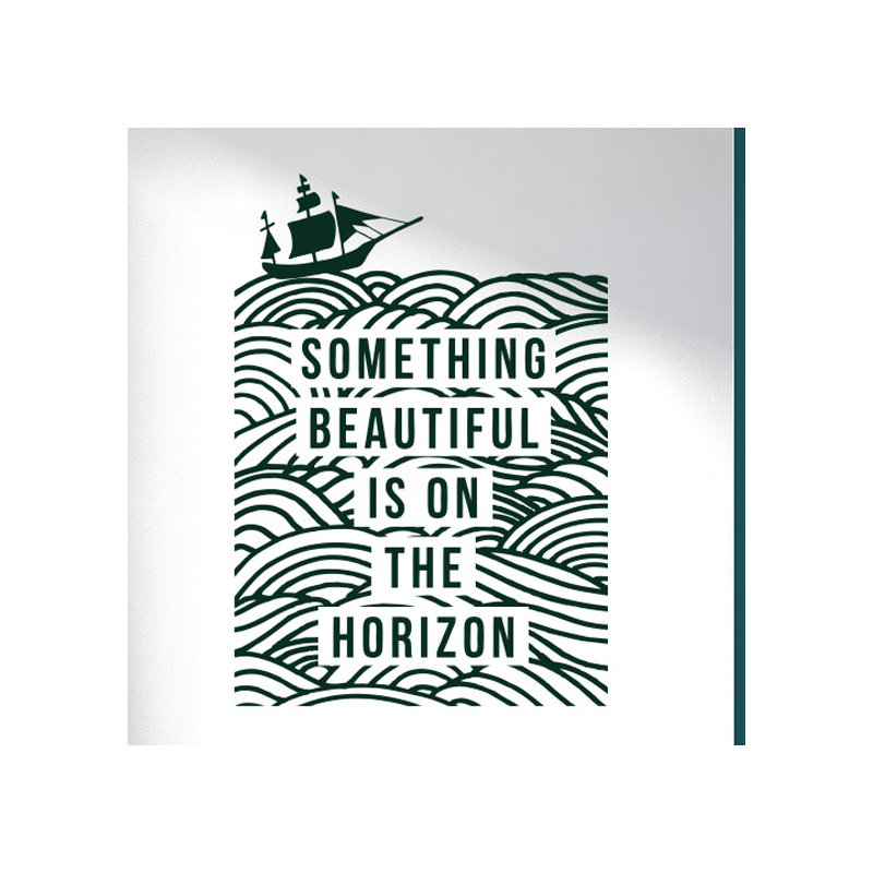 Non-Wall Damaging Wall Decal, Dark Green