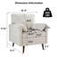 Upholstered Living Room Chenille Accent Chair-310296489