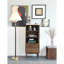 Armoire d'appoint en verre