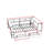 Queen Size Corner Bed Frame with Bookcase, 2 Underbed Storage Drawers, LED Light & Charging Station, Left-Right Interchangeable, Modern, Black-589798188-589798189