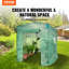 97.6" W x 71.6" D Hobby Greenhouse