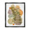 "Layered Fern Leaf", art de la giclée encadrée par Jocelyn Benford