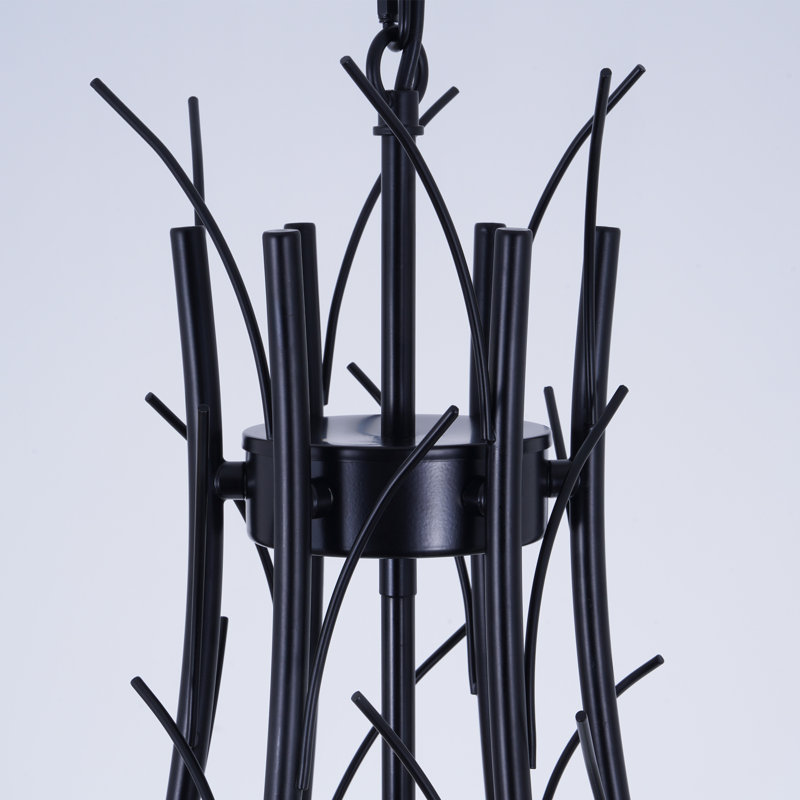 23.6" 6 - Light Dimmable Chandelier