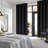 2 Panels Blackout Curtains – Thermal Insulated, Energy Saving & Noise Reducing Bedroom and Living Room Curtains, Set of 2 Rod Pocket Curtain Panels-1276130850-1276130856