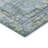 Machine Washable Indoor/Outdoor Xhevrie Teal Rug-2143240217