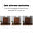 Nut-Brown Solid wood Shoe Storage