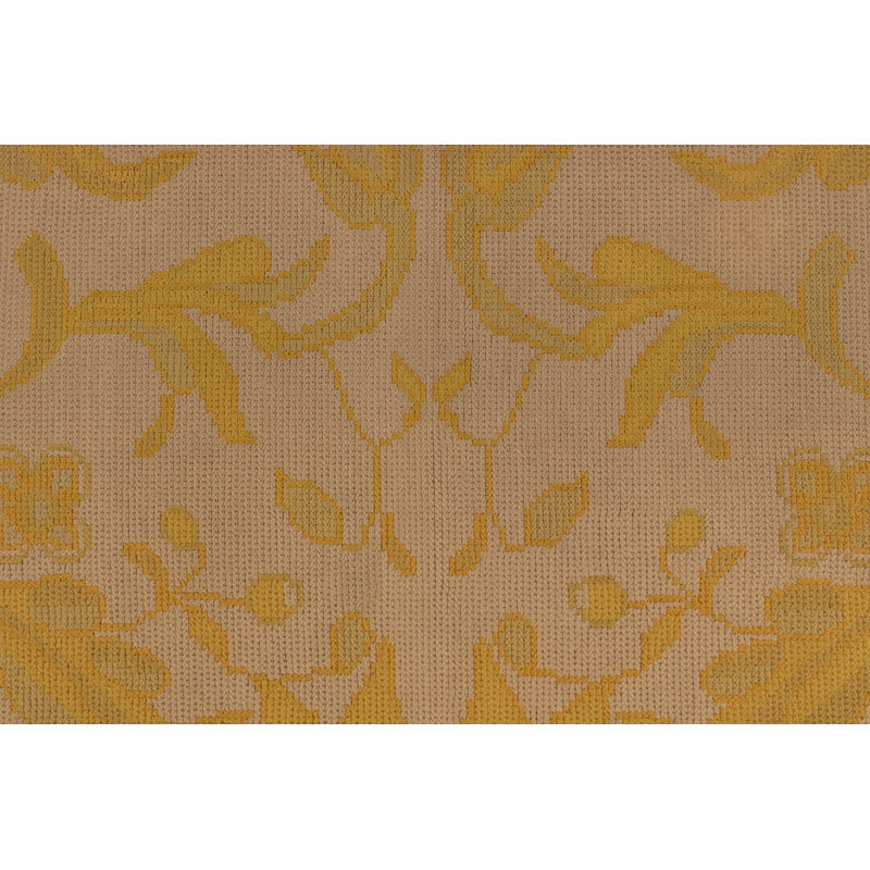 Hand Knotted Wool Floral Area Rug, Rectangle 9'3" x 17'4"